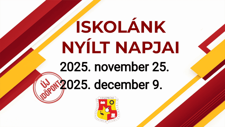 Nyílt napi program - ÚJ IDŐPONT!