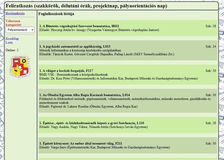 Pályaorientációs nap 2025.01.20.