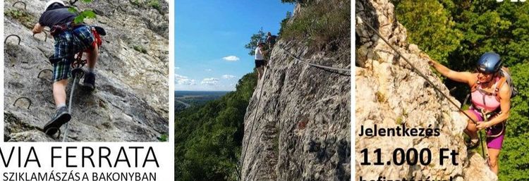 Sziklamászás a Bakonyban