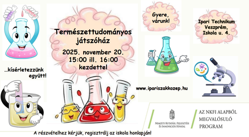 Természettudományos játszóház